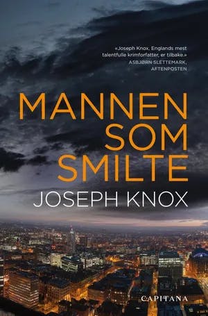 Omslag: "Mannen som smilte. 2" av Joseph Knox