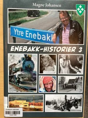 Omslag: "Enebakk-historier. 3" av Magne Johansen