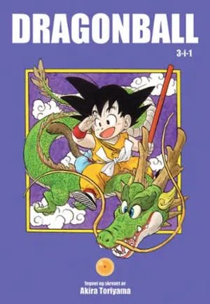 Omslag: "Dragon ball. 1, 2, 3" av Akira Toriyama