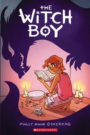 Omslag: "The witch boy" av Molly Knox Ostertag
