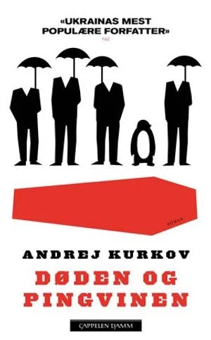Omslag: "Døden og pingvinen" av Andrej Kurkov