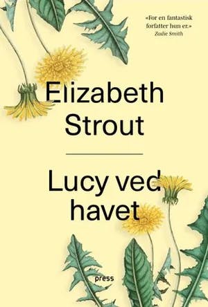 Omslag: "Lucy ved havet" av Elizabeth Strout