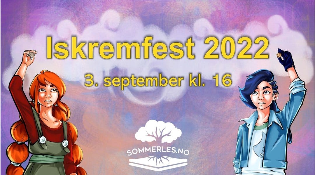Iskremfest 2022. 3. september kl. 16